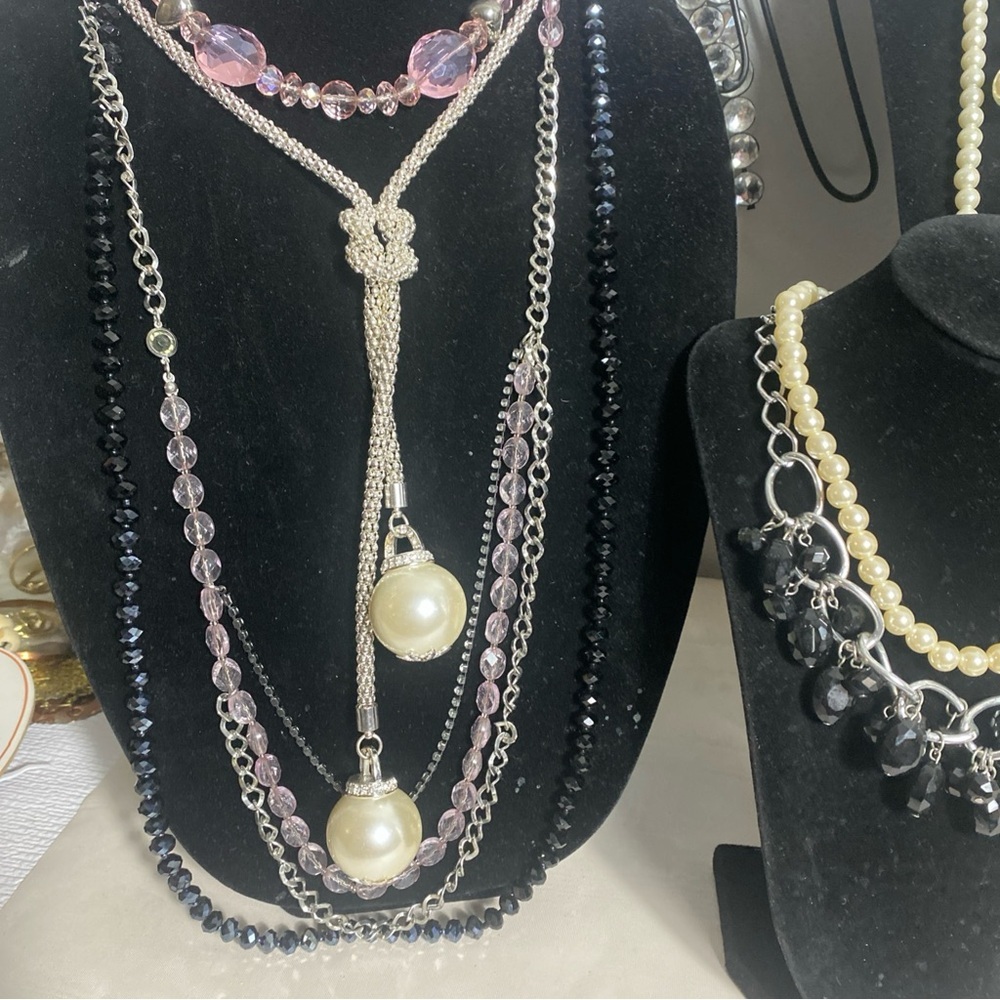 pearl glass jewelry lot#566 - Picture 4 of 11